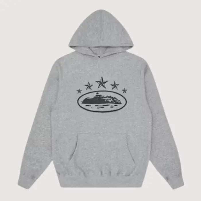 Men Women Streetwear Hoodie Vintage Island Corteiz