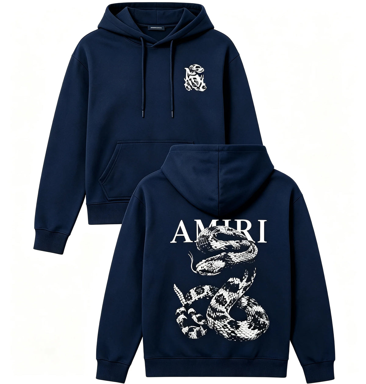 Snake Graphic Loose hoodies Light Luxury Trendy Short - Sleeve Unisex Versatile Casual Wear graphic sweatshitr pro choice Tops