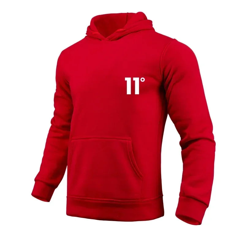 Simple Fashion Outdoors Men's Tracksuit Sports Daily Jogging Hot Sale Men  Hooded single piece Sportswear and Sweatpant Man Suit