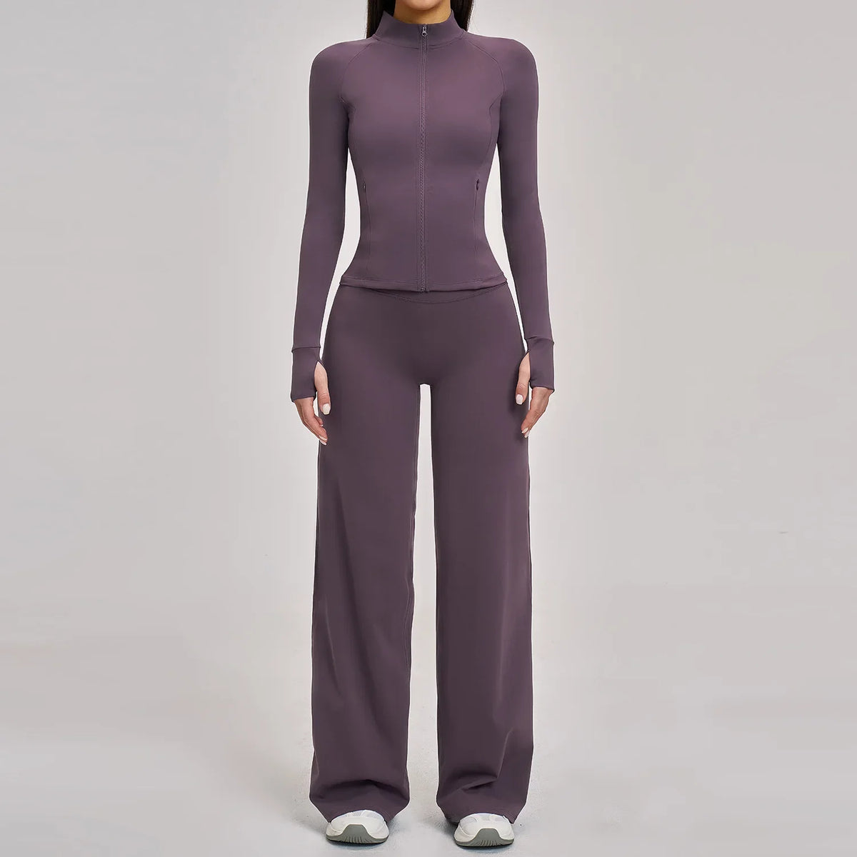 Yoga Set 2/3PCS Workout Outfit Fitness Long Sleeved Sportswear Gym Tracksuit Leggings Sports Bra Athletic Wear Pilates Clothes