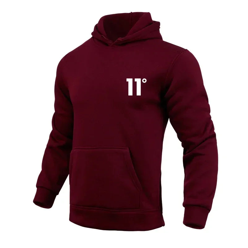 Simple Fashion Outdoors Men's Tracksuit Sports Daily Jogging Hot Sale Men  Hooded single piece Sportswear and Sweatpant Man Suit