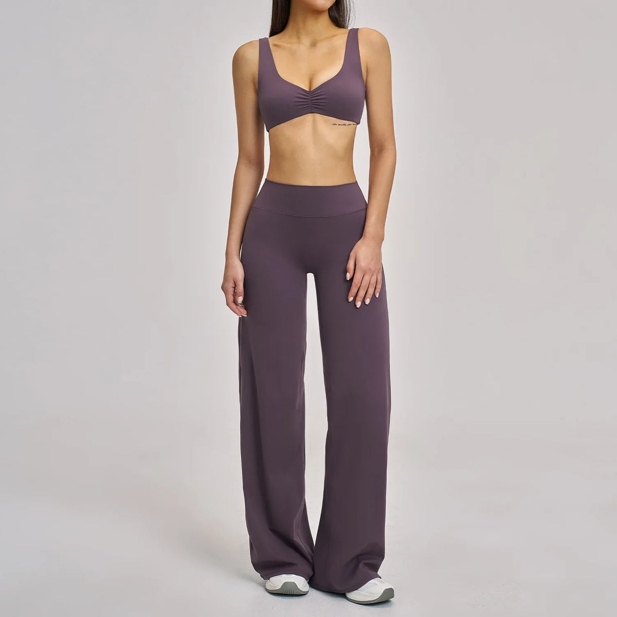 Yoga Set 2/3PCS Workout Outfit Fitness Long Sleeved Sportswear Gym Tracksuit Leggings Sports Bra Athletic Wear Pilates Clothes