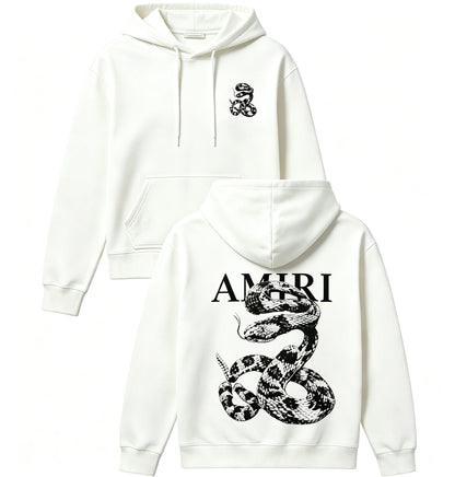 Snake Graphic Loose hoodies Light Luxury Trendy Short - Sleeve Unisex Versatile Casual Wear graphic sweatshitr pro choice Tops