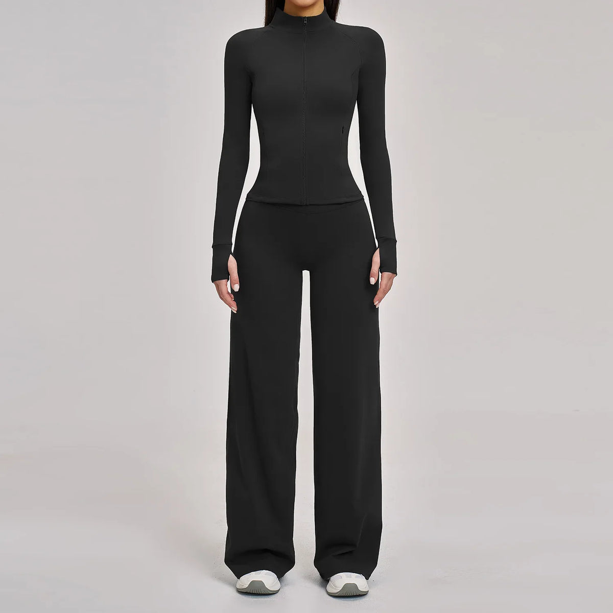 Yoga Set 2/3PCS Workout Outfit Fitness Long Sleeved Sportswear Gym Tracksuit Leggings Sports Bra Athletic Wear Pilates Clothes